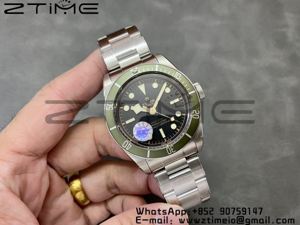 Tudor M79230G Black Bay “Green” Exclusive to Harrods ZF 1:1 Best Edition on SS Bracelet A2824 V5 - Super Clone Watch | 1:1 Best Version