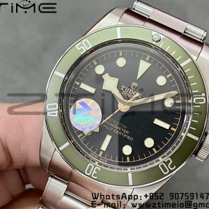 Tudor M79230G Black Bay “Green” Exclusive to Harrods ZF 1:1 Best Edition on SS Bracelet A2824 V5 - Super Clone Watch | 1:1 Best Version