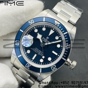 Tudor M79030 Black Bay Fifty Eight 39mm SS ZF 1:1 Best Edition Blue Dial on SS Bracelet A2824 - Super Clone Watch | 1:1 Best Version