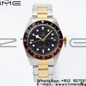 Tudor M79833 Black Bay GMT S&G Black/Brown Bezel ZF 1:1 Best Edition on SS/YG Bracelet A2836 - Super Clone Watch | 1:1 Best Version