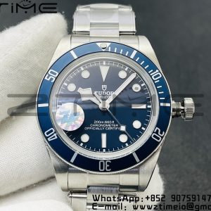 Tudor M79030 Black Bay Fifty Eight 39mm SS ZF 1:1 Best Edition Blue Dial on SS Bracelet A2824 - Super Clone Watch | 1:1 Best Version