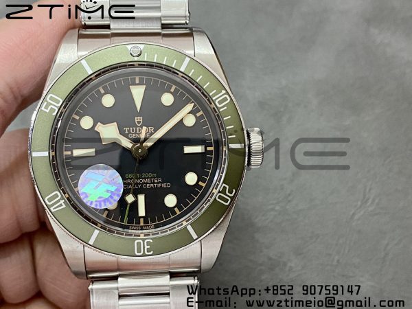 Tudor M79230G Black Bay “Green” Exclusive to Harrods ZF 1:1 Best Edition on SS Bracelet A2824 V5 - Super Clone Watch | 1:1 Best Version