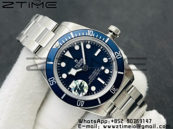 Tudor M79030 Black Bay Fifty Eight 39mm SS ZF 1:1 Best Edition Blue Dial on SS Bracelet A2824 - Super Clone Watch | 1:1 Best Version