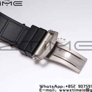 RD Excalibur RDDBEX0479 BBR 1:1 Best Edition  Skeleton Black Dial on Black Rubber Strap A2136 Tourbillon V4 - Super Clone Watch | 1:1 Best Version