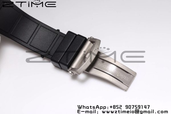 RD Excalibur RDDBEX0479 BBR 1:1 Best Edition  Skeleton Black Dial on Black Rubber Strap A2136 Tourbillon V4 - Super Clone Watch | 1:1 Best Version