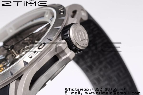 RD Excalibur RDDBEX0479 BBR 1:1 Best Edition  Skeleton Black Dial on Black Rubber Strap A2136 Tourbillon V4 - Super Clone Watch | 1:1 Best Version