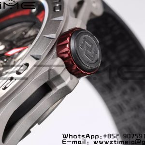 RD Excalibur RDDBEX0454 BBR 1:1 Best Edition  Skeleton Black Dial on Black Rubber Strap A2136 Tourbillon V4 - Super Clone Watch | 1:1 Best Version