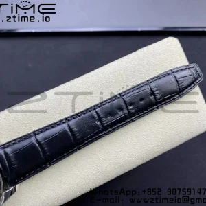 IWC Portoghese Real PR Real Calendario Annuale IW503502 ZF 1:1 Best Edition Quadrante nero su cinturino in pelle nera A52850 - Orologio Super Clone | 1:1 Best Version