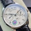IWC Portuguese Real PR Real Annual Calendar IW503501 ZF 1:1 Best Edition White Dial on Black Leather Strap A52850 - Super Clone Watch | 1:1 Best Version