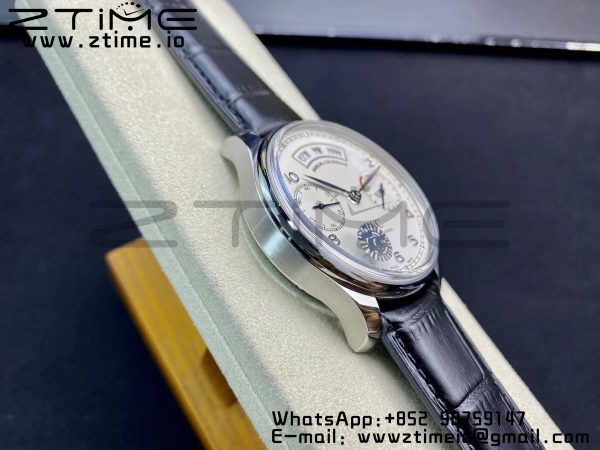IWC Portuguese Real PR Real Annual Calendar IW503501 ZF 1:1 Best Edition White Dial on Black Leather Strap A52850 - Super Clone Watch | 1:1 Best Version