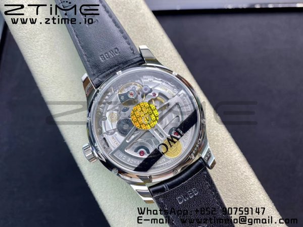 IWC Portuguese Real PR Real Annual Calendar IW503501 ZF 1:1 Best Edition White Dial on Black Leather Strap A52850 - Super Clone Watch | 1:1 Best Version