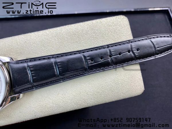 IWC Portuguese Real PR Real Annual Calendar IW503501 ZF 1:1 Best Edition White Dial on Black Leather Strap A52850 - Super Clone Watch | 1:1 Best Version
