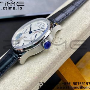IWC Portuguese Real PR Real Annual Calendar IW503501 ZF 1:1 Best Edition White Dial on Black Leather Strap A52850 - Super Clone Watch | 1:1 Best Version
