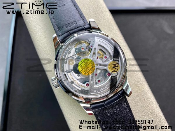 IWC Portuguese Real PR Real Annual Calendar IW503501 ZF 1:1 Best Edition White Dial on Black Leather Strap A52850 - Super Clone Watch | 1:1 Best Version