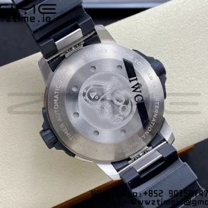 IWC Aquatimer Automatic  SS IW358001 V6SF 1:1 Best Edition Black Dial on Black Rubber Strap A2892 - Super Clone Watch | 1:1 Best Version