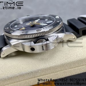 Panerai PAM01323 PAM1323 Y 44mm Submersible VSF 1:1 Best Edition Gray Dial on Rubber Strap P.9011 Clone - Super Clone Watch | 1:1 Best Version