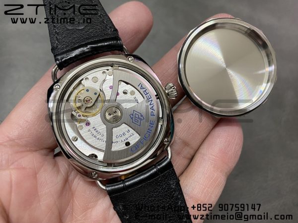 Panerai PAM01394 PAM1294 Radiomir 40mm VSF 1:1 Best Edition Black Dial on Black Leather Strap P900 - Super Clone Watch | 1:1 Best Version
