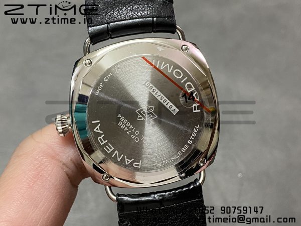 Panerai PAM01394 PAM1294 Radiomir 40mm VSF 1:1 Best Edition Black Dial on Black Leather Strap P900 - Super Clone Watch | 1:1 Best Version