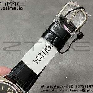 Panerai PAM01394 PAM1294 Radiomir 40mm VSF 1:1 Best Edition Black Dial on Black Leather Strap P900 - Super Clone Watch | 1:1 Best Version