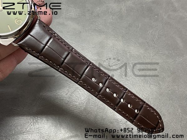 Panerai PAM01386 PAM1386 Radiomir 40mm VSF 1:1 Best Edition Green Dial on Brown Leather Strap P900 - Super Clone Watch | 1:1 Best Version