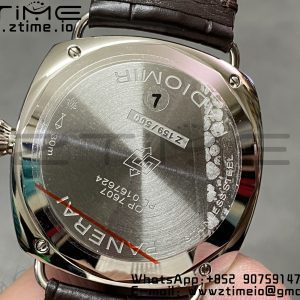 Panerai PAM01386 PAM1386 Radiomir 40mm VSF 1:1 Best Edition Green Dial on Brown Leather Strap P900 - Super Clone Watch | 1:1 Best Version