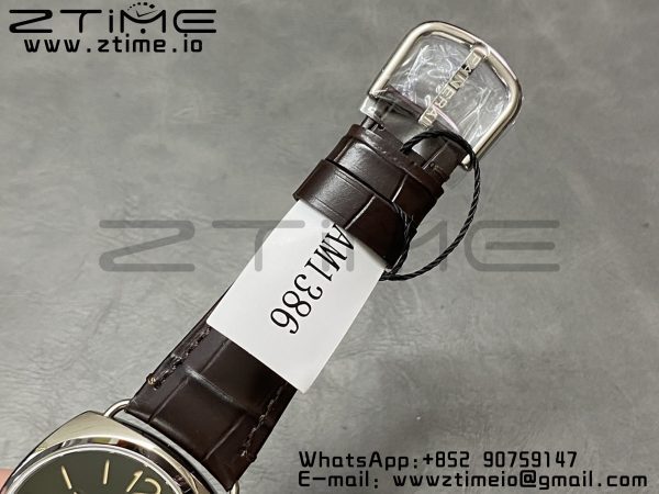 Panerai PAM01386 PAM1386 Radiomir 40mm VSF 1:1 Best Edition Green Dial on Brown Leather Strap P900 - Super Clone Watch | 1:1 Best Version
