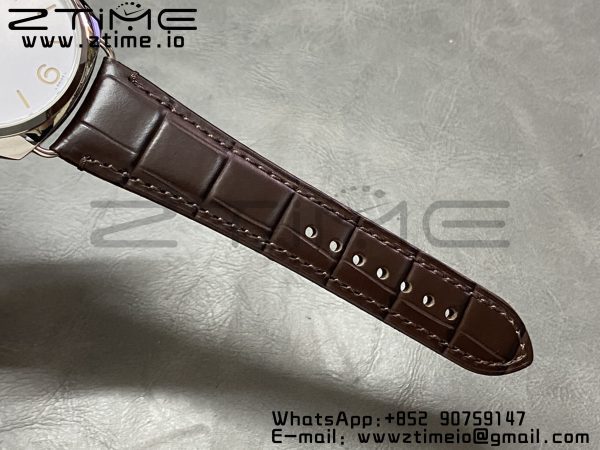 Panerai PAM01392 PAM1292 Radiomir 40mm VSF 1:1 Best Edition White Dial on Brown Leather Strap P900 - Super Clone Watch | 1:1 Best Version