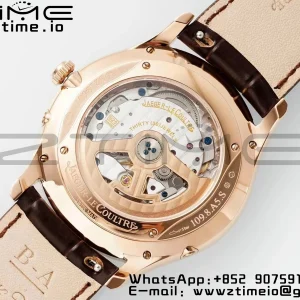 Master Ultra Thin Moon 1362511 RG APSF 1:1 Best Edition White Dial on Brown Leather Strap SA925 Super Clone - Super Clone Watch | 1:1 Best Version