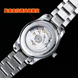 Longines Master Moonphase SS APSF 1:1 Best Edition Cadran Numérique Blanc sur Bracelet SS AL899 V2 - Super Clone Watch | 1:1 Best Version
