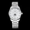 Longines Master Moonphase SS APSF 1:1 Best Edition White Diamonds Dial on SS Bracelet AL899 V2 - Super Clone Watch | 1:1 Best Version