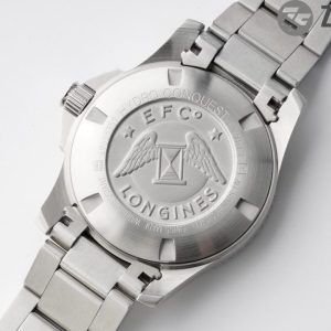 Longines Conquest L3.742.4.96.6 SS Blue Ceramic Bezel SS ZF 1:1 Best Edition Blue Dial on SS Bracelet A2824 - Super Clone Watch | 1:1 Best Version
