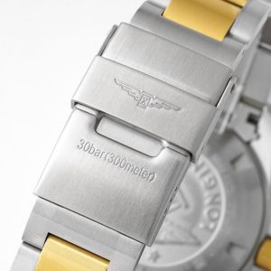Longines Conquest L3.781.3.56.7 SS/YG Black Ceramic Bezel SS ZF 1:1 Best Edition Black Dial on SS/YG Bracelet A2824 - Super Clone Watch | 1:1 Best Version