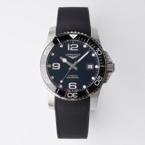 Longines Conquest L3.781.4.56.6  SS Black Ceramic Bezel SS ZF 1:1 Best Edition Black Dial - Super Clone Watch | 1:1 Best Version