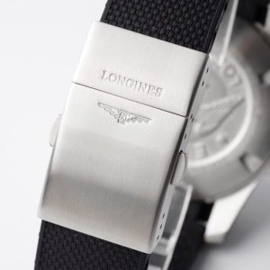 Longines Conquest L3.781.4.56.6  SS Black Ceramic Bezel SS ZF 1:1 Best Edition Black Dial - Super Clone Watch | 1:1 Best Version