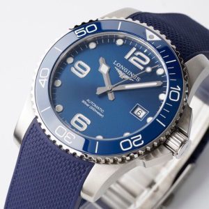 Longines Conquest L3.781.4.96.9 SS Blue Ceramic Bezel SS ZF 1:1 Best Edition Blue Dial - Super Clone Watch | 1:1 Best Version