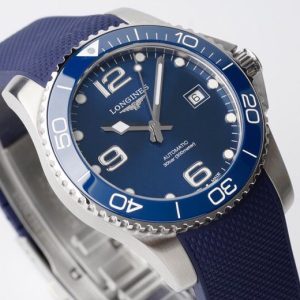 Longines Conquest L3.781.4.96.9 SS Blue Ceramic Bezel SS ZF 1:1 Best Edition Blue Dial - Super Clone Watch | 1:1 Best Version