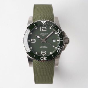 Longines Conquest L3.781.4.06.9  SS Green Ceramic Bezel SS ZF 1:1 Best Edition Green Dial - Super Clone Watch | 1:1 Best Version