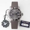 Longines Conquest L3.781.4.56.6 SS Gray Ceramic Bezel SS ZF 1:1 Best Edition Gray Dial - Super Clone Watch | 1:1 Best Version