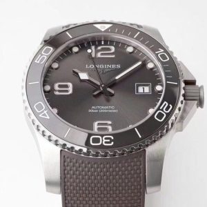 Longines Conquest L3.781.4.56.6  SS Gray Ceramic Bezel SS ZF 1:1 Best Edition Gray Dial - Super Clone Watch | 1:1 Best Version