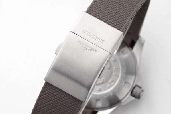 Longines Conquest L3.781.4.56.6  SS Gray Ceramic Bezel SS ZF 1:1 Best Edition Gray Dial - Super Clone Watch | 1:1 Best Version