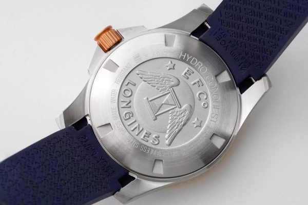 Longines Conquest L3.781.3.98.9 SS/GR Blue Ceramic Bezel SS ZF 1:1 Best Edition Blue Dial - Super Clone Watch | 1:1 Best Version