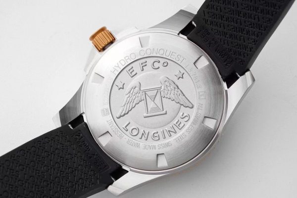 Longines Conquest L3.781.3.58.9 SS/GR Black Ceramic Bezel SS ZF 1:1 Best Edition Black Dial - Super Clone Watch | 1:1 Best Version