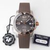 Longines Conquest L3.781.3.78.9 SS/GR Gray Ceramic Bezel SS ZF 1:1 Best Edition Gray Dial - Super Clone Watch | 1:1 Best Version