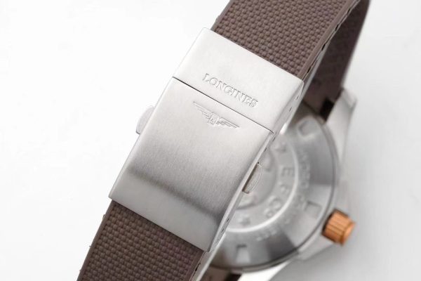 Longines Conquest L3.781.3.78.9 SS/GR Gray Ceramic Bezel SS ZF 1:1 Best Edition Gray Dial - Super Clone Watch | 1:1 Best Version