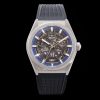 ZENITH 95.9000.670/78.R782 Defy Classic LF 1:1 Best Edition Skeleton Blue Dial on Black Rubber Strap - Super Clone Watch | 1:1 Best Version