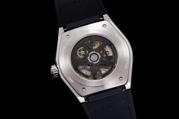 ZENITH  Defy Classic 87.9001.670/79.R589 LF 1:1 Best Edition RG Bezel Skeleton RG Dial on Brown Gummy Strap - Super Clone Watch | 1:1 Best Version