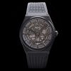 ZENITH Defy Classic 49.9000.670/78.R782 PVD LF 1:1 Best Edition Skeleton Black Dial on Black Rubber Strap - Super Clone Watch | 1:1 Best Version