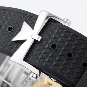 VC Overseas 4500V SS MKSF 1:1 Best Edition White Dial on Black Rubber - Super Clone Watch | 1:1 Best Version