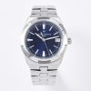 VC Overseas 4500V SS MKSF 1:1 Best Edition Blue Dial on SS Bracelet - Super Clone Watch | 1:1 Best Version
