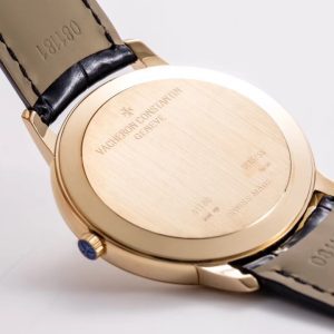 VC Patrimony 81180 RG MKSF 1:1ベストエディション ホワイトダイアル ブラウンレザー - スーパークローンウォッチ｜1:1ベストバージョン